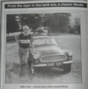 Proud. He was gifted the Skoda and we trailed it on the Edinburghh Trail.